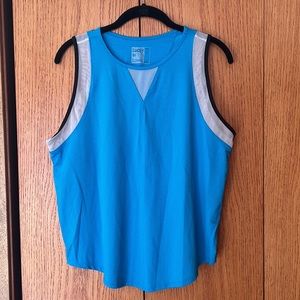 Lucky in Love Size L (12) aqua tennis tank top. Perfect condition. Worn twice!